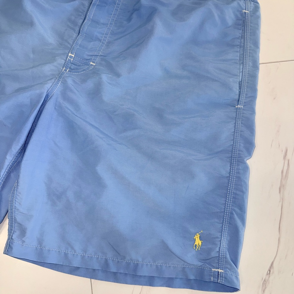 Polo Ralph Lauren Swim Nylon Shorts Trunks Board Blue Mens Size: XL - Picture 3 of 4